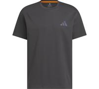 Adidas - T-shirt de randonnée en coton et polyester recyclé - XPL GFX Tee Carbon pour Homme en Coton - Taille XL - Gris Gris XL