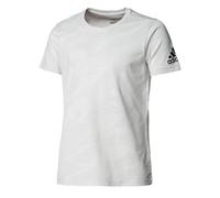 ADIDAS T-shirt de running Freelift Eng - Homme - Blanc S