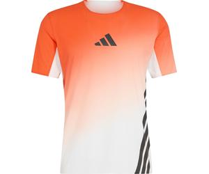 Adidas - T-shirt de trail running technique et léger à manches courtes - XPR Pro Tee White Semi Impact Orange pour Homme en Laine - Taille M Orange M
