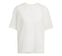 adidas T-Shirt en Maille Douce pour Femme Taille XXL Blanc cassé