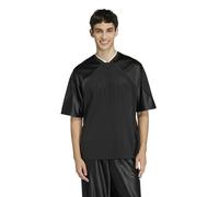 adidas T-Shirt en Maille Graphique Stadium pour Homme Noir/Blanc cassé Taille M