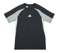 adidas T-shirt enfant Seasonal Essentials Colorblock T-Shirt Kids in Noir 7 / 8 ans
