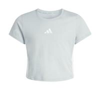 adidas Mädchen Essentials Logo T-Shirt, Wonder Sage/White, 11-12 Years