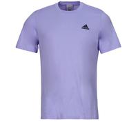 adidas T-shirt Essentials Single Jersey Embroidered Small Logo T-Shirt in Violet EU S