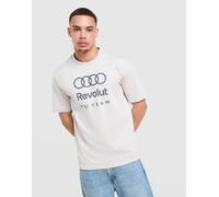 adidas Herren Audi Formula One Team DNA Graphic Tee, Chalk Pearl, L