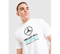 ADIDAS PERFORMANCE T-Shirt fonctionnel 'Mercedes-AMG Petronas Formula 1 Team DNA' turquoise / noir / blanc, Taille XS
