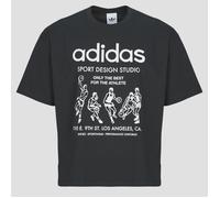 ADIDAS ORIGINALS T-Shirt 'Only The Best For The Athlete' noir / blanc, Taille XXL