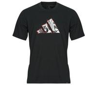 adidas T-shirt Logo Graphic Tee in Noir EU S