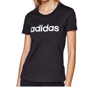 ADIDAS T-shirt manches courtes E LIN SLIM - Femme - Noir L