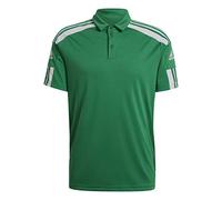 adidas T-Shirt modèle SQ21 Polo de la Marque, Multicolore (teagrn/Blanco), Taille L