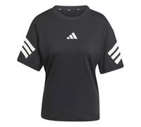 adidas T-Shirt pour Femme Adulte Future Icons Trois Bandes 2XS Noir