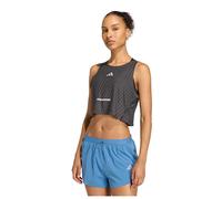 Adidas Maillot de course adi365 Climacool+ Crop Femmes Noir Taille L