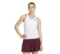 adidas Classics Débardeur tank top Femmes - blanc, rouge vin XS