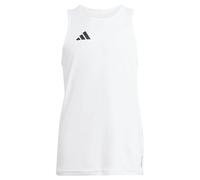 Adidas Débardeur enfant J Team Singlet S (135-140 cm) Blanc 9-10 ans
