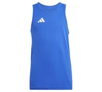 Adidas Débardeur garçon Adizero Team Bleu/Blanc 7-8 ans