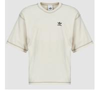 adidas T-shirt Trefoil Essentials T-Shirt in Beige EU M