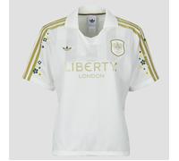 Adidas Originals X Liberty London Short Sleeve T-shirt Blanc M Femme