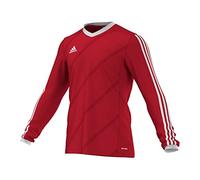 adidas Tabela 14 Maillot d'entraînement à Manches Longues Homme University Red/White FR: L (Taille Fabricant: L)