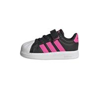 adidas Talc de rue, Noir, rose brillant, blanc, 19 EU