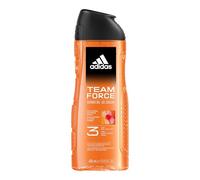 adidas, Team Force Gel Douche 3 en 1 Corps Cheveux et Visage Formule Vegan 400 ml