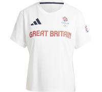 Adidas Team Gb Hr Teew Gym Top Womens Blanc 6 (XXS) Female