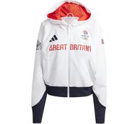 Adidas Team Gb Pojkt W Training Jacket Womens Blanc 8 (XS) Female