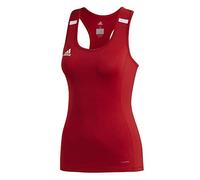 adidas Team19 Tank W Débardeur Femme, Power Red/White, FR : 2XL (Taille Fabricant : 2XL)