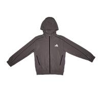 Adidas Tech Enfant - Vestes Zippees, Gris - Taille 159 - 164 CM - Poly Woven Grey 159 - 164 CM