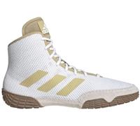 adidas Tech Fall 2.0 FZ5389 Chaussures de lutte d'intérieur Blanc/doré/marron, Blanc., 40 EU