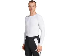 Adidas T-shirt manches longues Techfit – coupe régulière – Homme Blanc XS