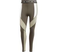 Adidas Techfit 7/8 Colourblock Leggings Womens Olive (there is no difference between en-GB and fr-FR for this word) M (12-14) Female
