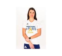 adidas Tee Meeting de Paris 2024 W Blanc L