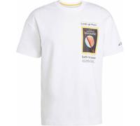 Adidas - Tee-shirt à manches courtes - National Geograpic Aeroready F Gfx Tee White en Coton - Taille XL - Blanc Blanc XL