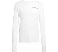 Adidas - Tee-shirt à manches longues respirant et léger - Xperior Longsleeve Tee White pour Homme - Taille XL - Blanc Blanc XL