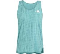 Adidas - Tee-shirt ultraléger et perforé - Adizero Singlet M Powder Teal Preloved Teal pour Homme - Taille L - Bleu Bleu L