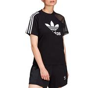 adidas Tee T-Shirt, Noir, 34 Femme