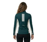 Adidas Tempo 3 Stripes Long Sleeve Jersey Bleu S Femme