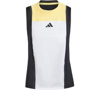 Adidas Tennis Heat.rdy Pro Match Tank Top Womens Wht/Blk/Ornge 10 (S) Female