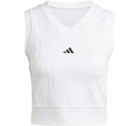 Adidas Tennis Pro Aeroready Crop Top Womens Blanc 8 (XS) Female