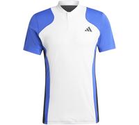 Adidas Tennis Pro Heat.rdy Freelift Polo Shirt Mens Blanc/Bleu/Noir 2XL Male