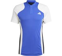 Adidas Tennis Pro Heat.rdy Freelift Polo Shirt Mens Bleu/Blanc/Noir L Male