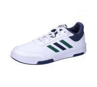 adidas Tensaur Sport Training Lace Shoes Chaussures de Course, Cloud White/Green/Collegiate Navy, 28.5 EU