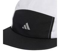 Adidas Casquette de running 5 panneaux Climacool Unisexe – Noir/Blanc M/L (58 cm)