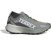 Adidas Terrex Agravic Gtx Trail Running Shoes Womens Argent Vert 8 (42) Female