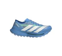 adidas - Terrex Agravic Speed Ultra 2 - Chaussures trail plaque carbone femme Blue Burst / Off White / Lime Burst - 38
