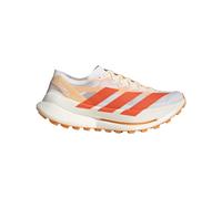 adidas - Terrex Agravic Speed Ultra 2 - Chaussures trail plaque carbone femme Ftwr White / Impact Orange / Reflective Silver - 38.2/3