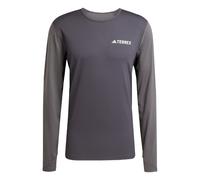 ADIDAS TERREX Base Layer 'Multi Synthetic Base Layer Long' gris / gris foncé / blanc, Taille S