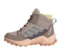 adidas Mixte Enfant Terrex AX4R Mid Hiking Shoes Chaussures, Wonder Taupe/Reflective Silver/Ice Tangerine, 6.5 UK Child