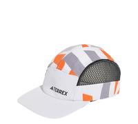 ADIDAS TERREX Casquette de sport 'Climacool 5-Panel Graphic' gris / orange / noir / blanc, Taille 54-55