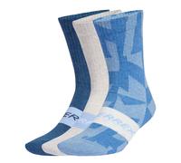 adidas Terrex - TRX MT Sock 3-Pack - Chaussettes multifonctions - EU 37-39 - glow blue / white / tech indigo